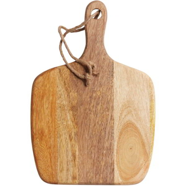 MasterClass Mango Wood Paddle Board Square 41x28x1.5cm