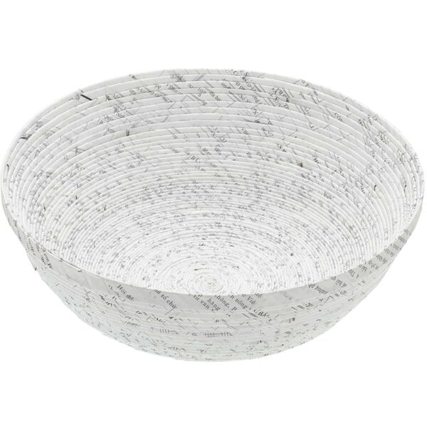 Natural Elements Recycled Paper 25cm Serving Bowl
