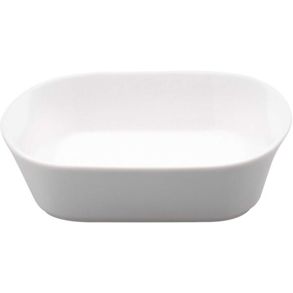 KitchenCraft White Porcelain Serving Dish - Medium 21x19x5cm