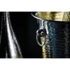 BarCraft Hammered Stainless Steel Champagne Bucket