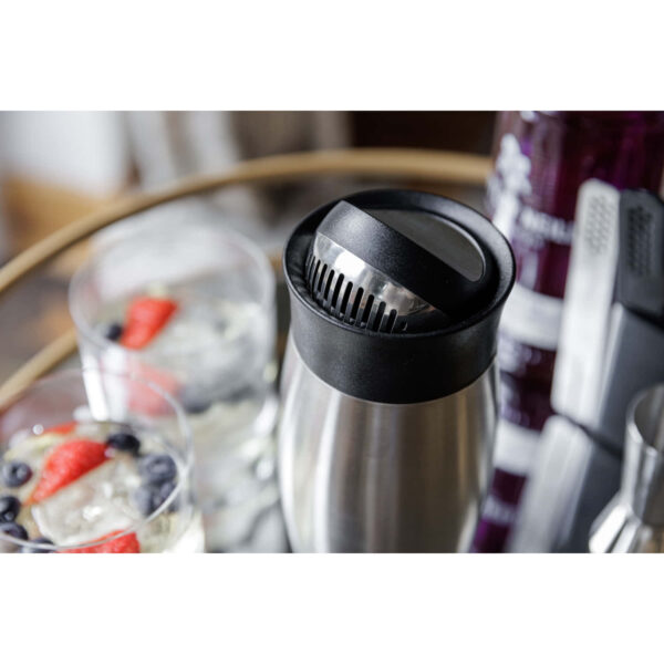 BarCraft Stainless Steel Flip Top Cocktail Shaker 450 ml