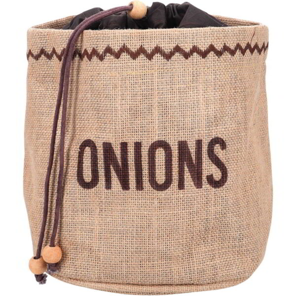 Natural Elements Hessian Onion Preserving Bag 21x21x20cm