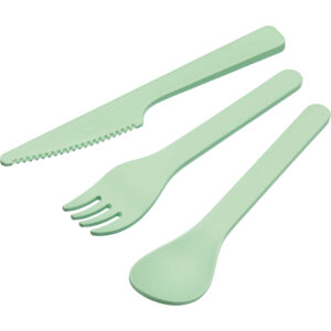 Natural Elements Eco-Friendly Recycled Plastic Cutlery Set