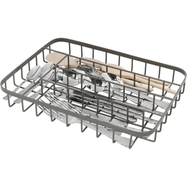 KitchenCraft Living Nostalgia Wire Cutlery Tray. 36cm x 26.5cm x 5cm.