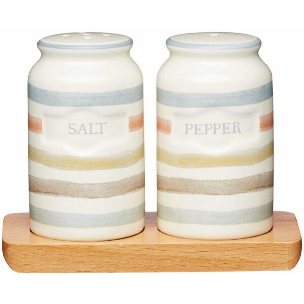 KitchenCraft Classic Collection Ceramic Salt and Pepper Set