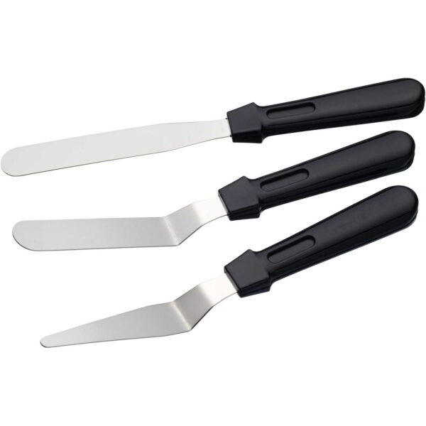 KitchenCraft Sweetly Does It Stainless Steel Palette Knives Set of 3