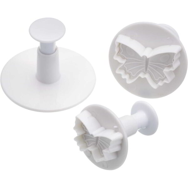 KitchenCraft Sweetly Does It Icing Cutters - Butterfly Patterned Set of Three