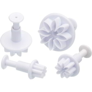 KitchenCraft Sweetly Does It Icing Cutters - Flower Patterned Set of Four