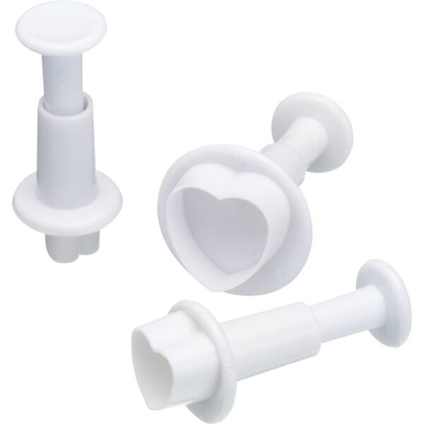 Sweetly Does It Icing Cutters - Heart Patterned Set of Three