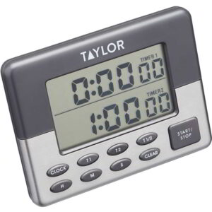 Taylor Pro Dual Event Digital Timer 24 Hour