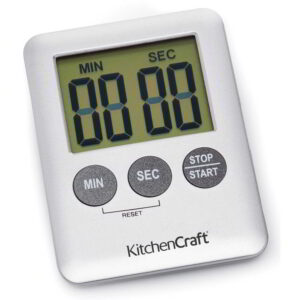 KitchenCraft Slimline Digital Timer Up to 100 Minutes