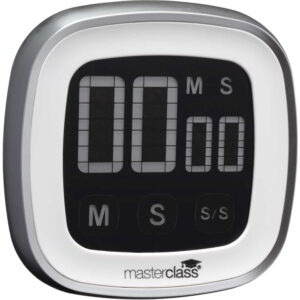 MasterClass Digital Touch Screen Timer Up to 100 Minute