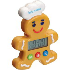 Let's Make Gingerbread Man Digital Timer One Hundred Minute