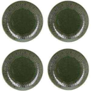 Mikasa Jardin 4pc Stoneware Side Plate Set 22cm