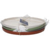 Taldrik plastik taaskasutatud 25cm 4tk Eco Friendly Mikasa