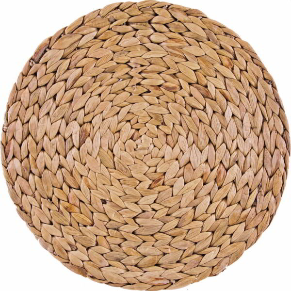 Creative Tops Water Hyacinth Pack Of 4 Round Placemats 30cm