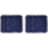 Mikasa 2pc Jute Rectangular Placemats Blue 35x45cm