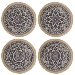 Creative Tops Blue Woven Placemats Set of 4 42cm
