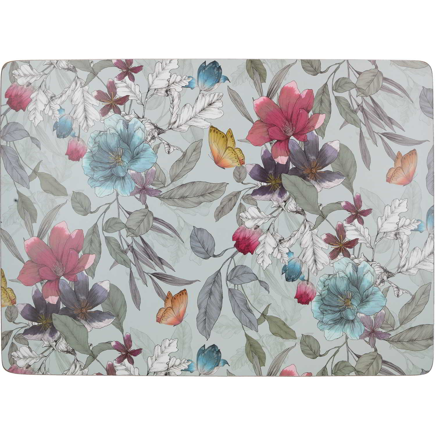 Creative Tops Creative Tops Meadow Floral Pack Of 6 Placemats 