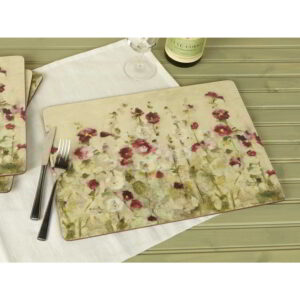 Creative Tops Wild Field Poppies Pack Of 4 Large Premium Placemats 40x29cm