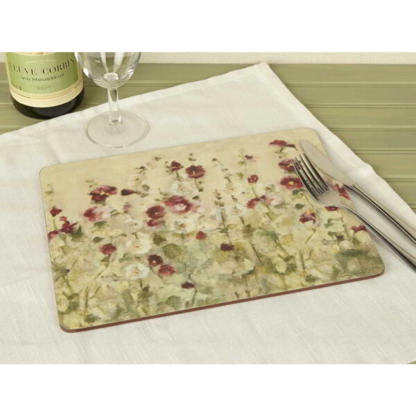 Creative Tops Wild Field Poppies Pack Of 6 Premium Placemats 30x23cm