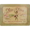 Taldriku alused kork lakitud 40x29cm 4tk 'olio d'oliva' Premium