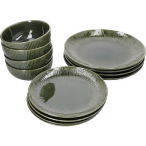 Mikasa Jardin 12pc Stoneware Dinner Set