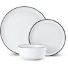 Taldrikute komplekt keraamika 12 osa 'limestone' Mikasa
