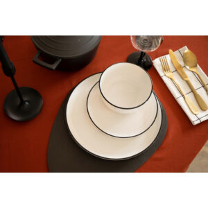 Mikasa Limestone 12pc Stoneware Dinner Set