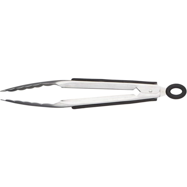 MasterClass Deluxe Stainless Steel Food Tongs 25cm