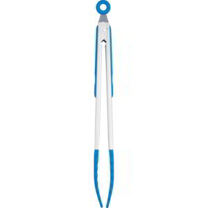 Colourworks Brights 35cm Silicone Tongs Blueberry