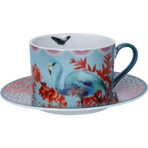 Mikasa x Sarah Arnett Porcelain 250ml Cup and Saucer