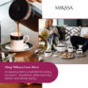 Tass portselan 200ml ja alustass 16m 2tk 'lux deco' Mikasa