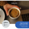 Mikasa Chalk 2pc Porcelain Cappuccino Cup & Saucer Set 310ml