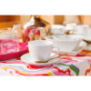 Mikasa Chalk 2pc Porcelain Cappuccino Cup & Saucer Set 310ml