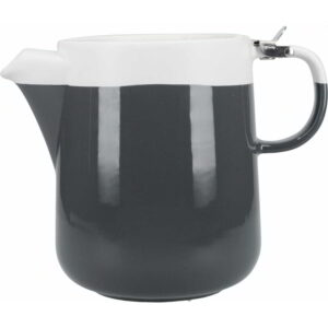 La Cafetière Barcelona Cool Grey Ceramic 1.2 Litres Four Cup Teapot