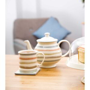 KitchenCraft Classic Collection Ceramic Teapot 1.3 Litre