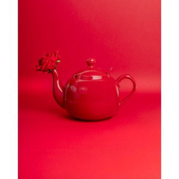 London Pottery Globe Teapot Red Six Cup - 1.2 Litres