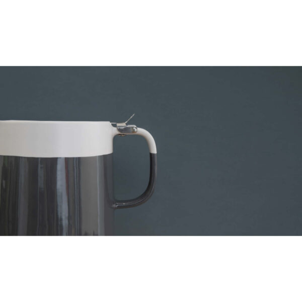 La Cafetière Barcelona Cool Grey Ceramic 1.2 Litres Four Cup Teapot