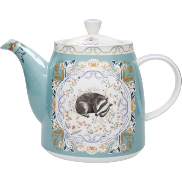 London Pottery Ceramic Bell Shaped Filter Teapot Badger 1 L