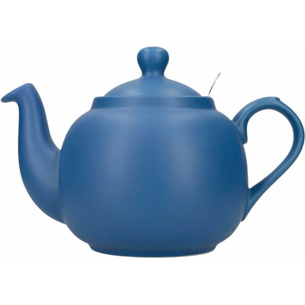 London Pottery Farmhouse Teapot Nordic Blue Six Cup - 1.2 Litres