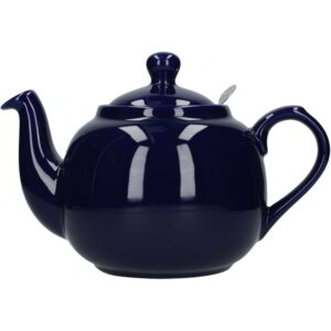 London Pottery Farmhouse Teapot Cobalt Blue Six Cup - 1.2 Litres