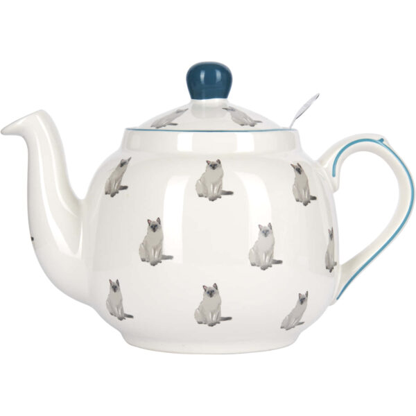 London Pottery Farmhouse Teapot Cat Four Cup - 1.2 Litre