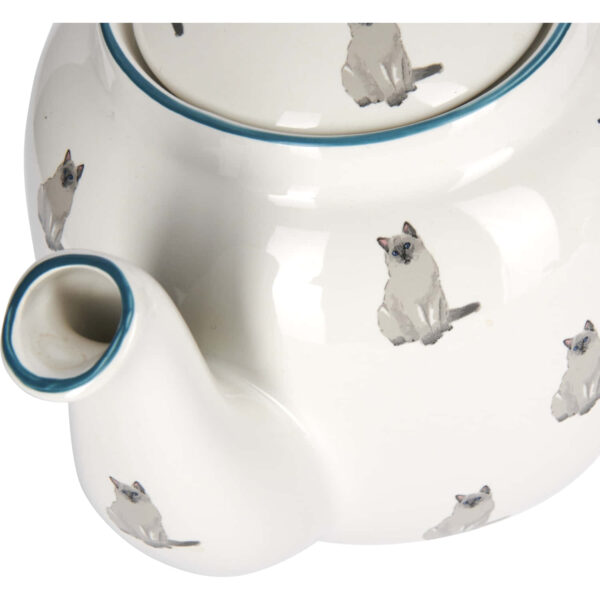 London Pottery Farmhouse Teapot Cat Four Cup - 1.2 Litre