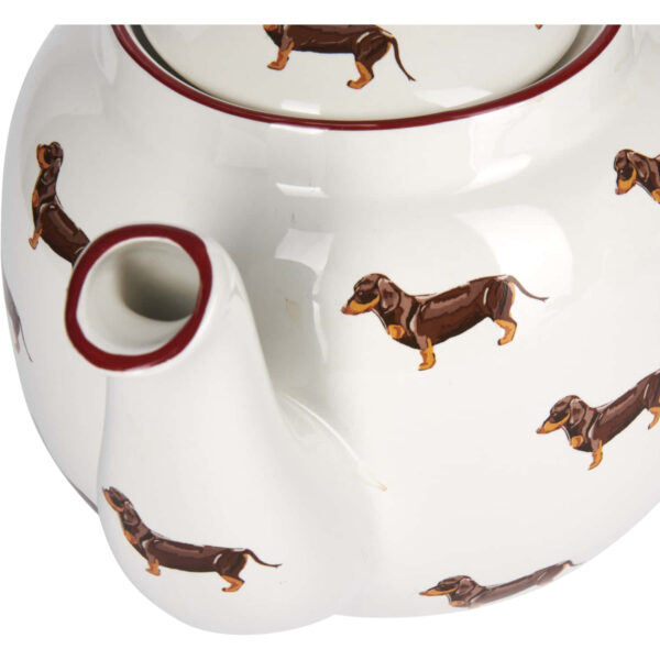 Teekann keraamika teesõelaga 1.2L 'dog' London Pottery