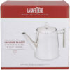 La Cafetière Stainless Steel Infuser Teapot Four Cup