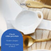 Mikasa Chalk Porcelain Teabag Tidy