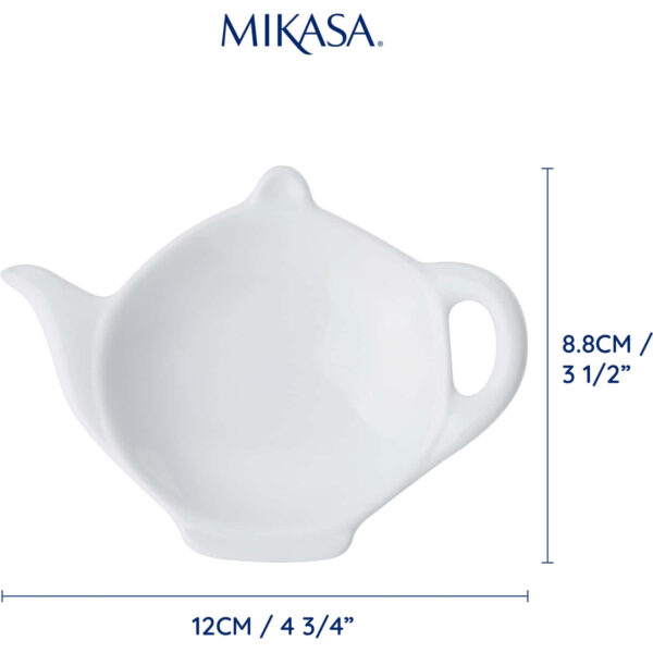 Mikasa Chalk Porcelain Teabag Tidy