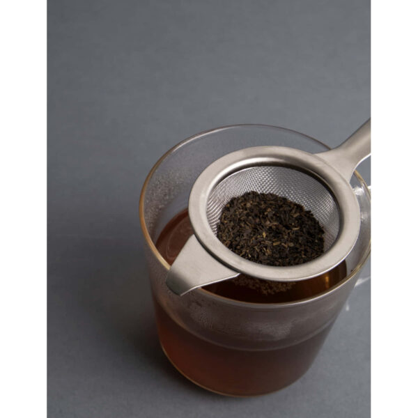 La Cafetière Stainless Steel Tea Strainer and Bowl Long Handle