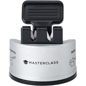 MasterClass Smart Sharp Dual Knife Sharpener Silver